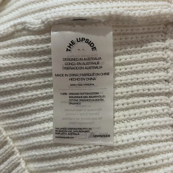 The Upside Queenwood Louie Knit Sweater SZ XS NWT - Picture 7 of 8